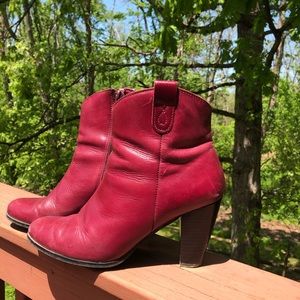 Red boots